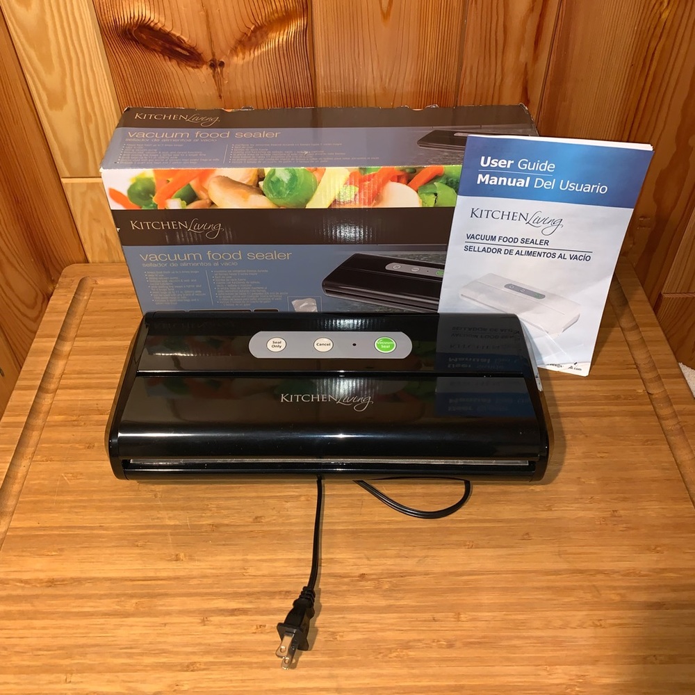 KITCHEN LIVING by Aldi Vacuum Food Storage Sealer Model: VS99 - Works